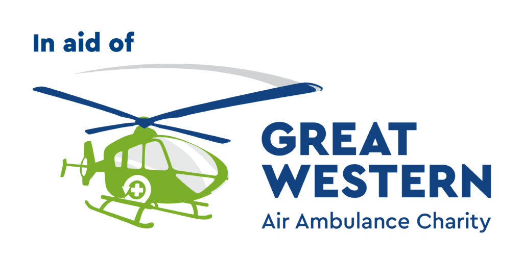 In aid of Great Weston Air Ambulance logo